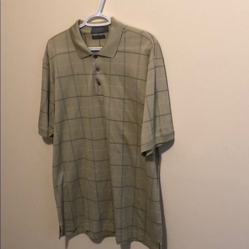 Talbots mens polo shirt M